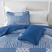 Blissful Quilted bedspread and pillowcovers set: Relax in Style - Queen size V745-MAC080757Q13U