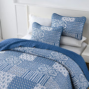 Blissful Quilted bedspread and pillowcovers set: Relax in Style - Queen size V745-MAC080757Q13U