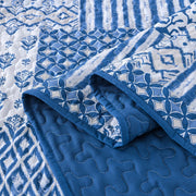 Blissful Quilted bedspread and pillowcovers set: Relax in Style - Queen size V745-MAC080757Q13U