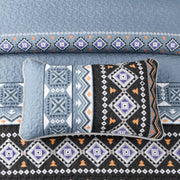 Ambient bloom sky black hour Comforter Set - Aesthetic 3-Piece Bedroom Mood V745-MAC081408