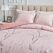 Versatile Quilted Coverlet and Pillowcases Set: Adapts to Every Season - Queen size V745-MAC090235Q13U