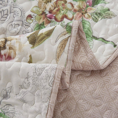 Artisan Quilted Coverlet and Pillowcases Set: A Masterpiece for Your Bed - Queen size V745-MAC090271Q13U