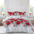 Youthful Quilted coverlet and pillowcovers set: Fresh and Modern - Queen size V745-MAC090398Q13U