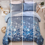 Nostalgic Quilted coverlet and pillowcovers set: Classic and Timeless - Queen size V745-MAC090405Q13U