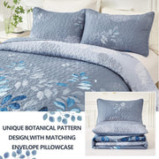 Nostalgic Quilted coverlet and pillowcovers set: Classic and Timeless - Queen size V745-MAC090405Q13U