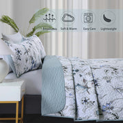 Yearning Quilted coverlet and pillowcovers set: For a Better Night's Sleep - Queen size V745-MAC090518Q13U