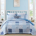 Charming Quilted coverlet and pillowcovers set: Timeless Appeal - Queen size V745-MAC090522Q13U