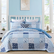 Charming Quilted coverlet and pillowcovers set: Timeless Appeal - Queen size V745-MAC090522Q13U