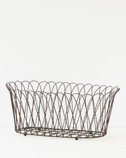 casa-verde-wire-planter-alfabia-double-rust V758-CV05067R
