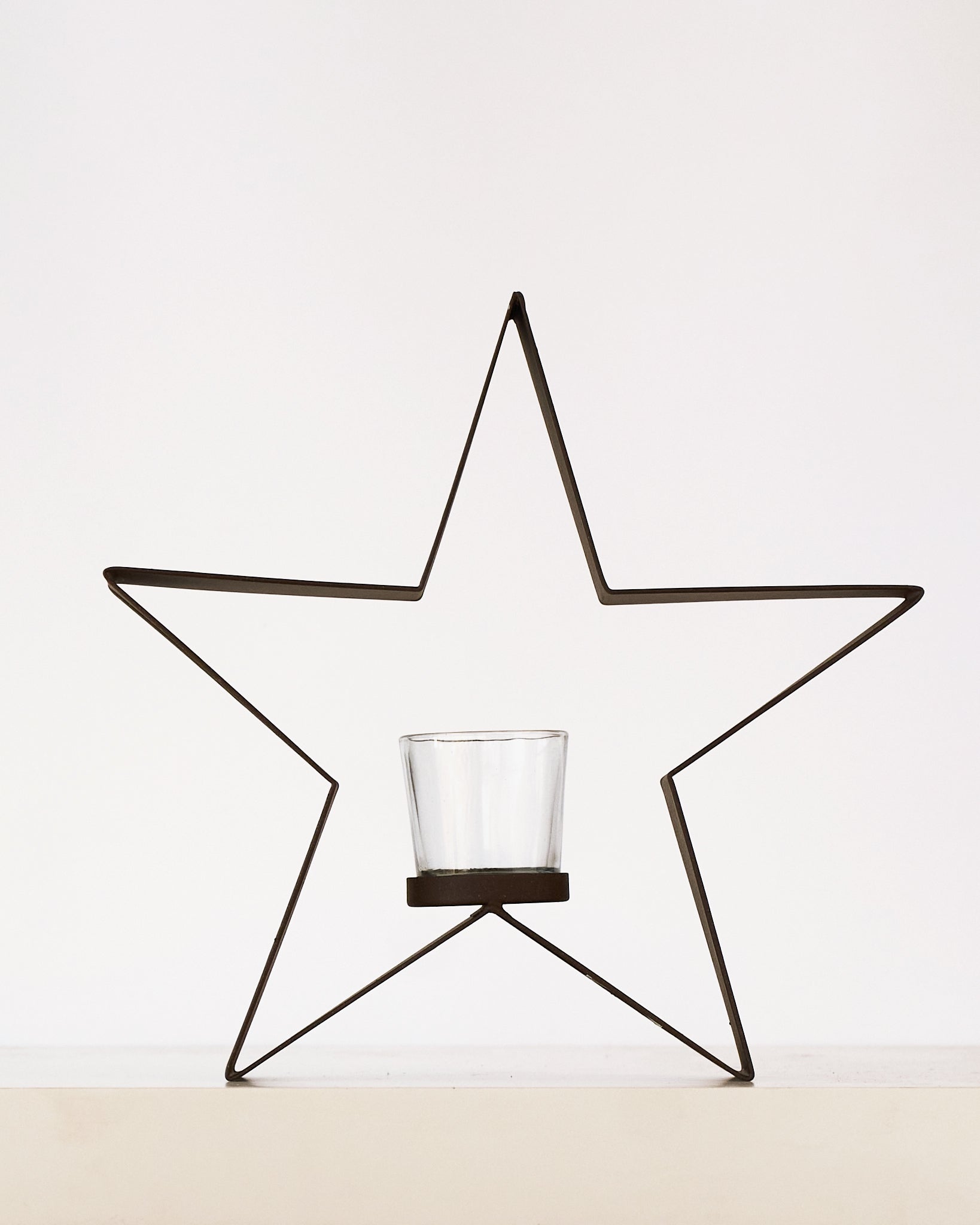 casa-verde-shaker-star-with-votive-rust-29-x-5-x-27cm V758-CV05151