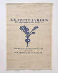 casa-verde-tea-towel-vintage-linen-cott-petit-jardin V758-CV12036