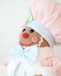 LUXURY CHRISTMAS GINGERBREAD TABLE DECORATION 38CM V758-X3541