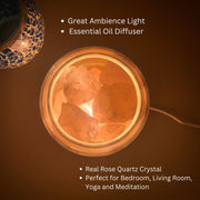 Aurora Crystal Diffuser - Rose Quartz V760-CGL-1