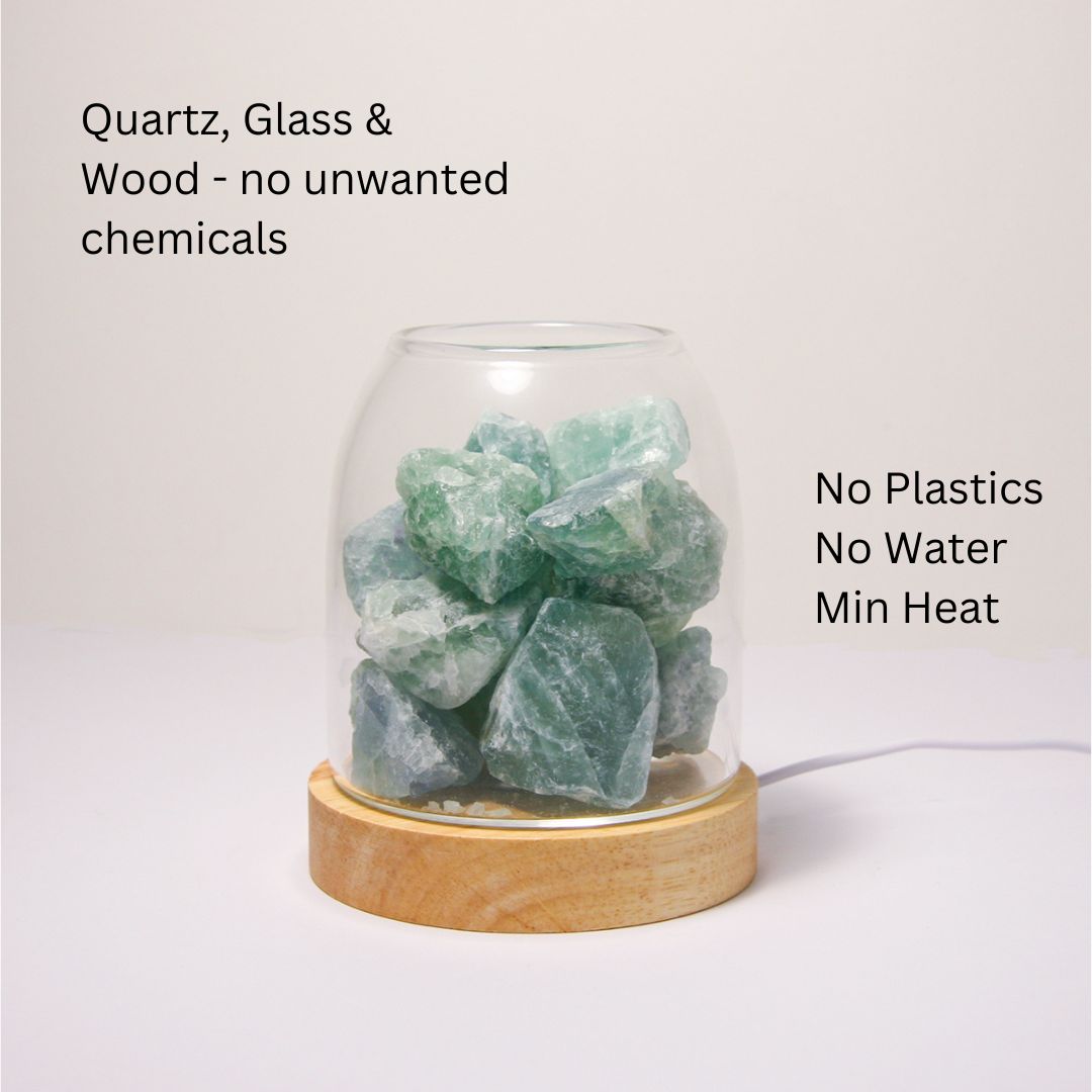 Aurora Crystal Diffuser - Green Calcite V760-CGL-4