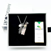 Gift Box - Crystal Bottle (Rose Quartz) + Purify Oil Blend V760-GBAJ - 17