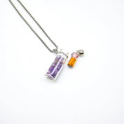 Gift Box - Crystal Bottle (Amethyst) + Purify Oil Blend V760-GBAJ - 18