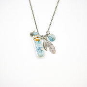 Gift Box - Crystal Bottle (Aquamarine) + Purify Oil Blend V760-GBAJ - 19