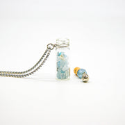 Gift Box - Crystal Bottle (Aquamarine) + Purify Oil Blend V760-GBAJ - 19