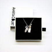 Gift Box - Crystal Bottle (Clear Quartz) + Purify Oil Blend V760-GBAJ - 20