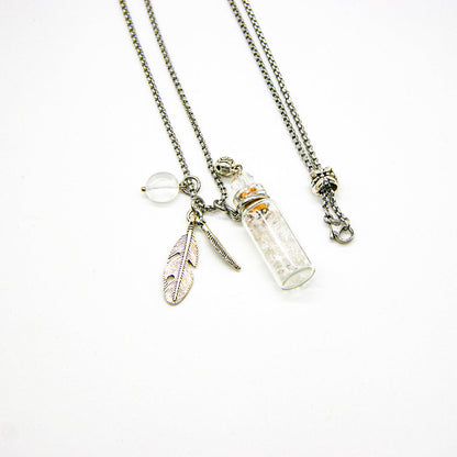 Gift Box - Crystal Bottle (Clear Quartz) + Purify Oil Blend V760-GBAJ - 20