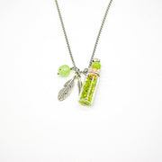 Gift Box - Crystal Bottle (Green Calcite) + Purify Oil Blend V760-GBAJ - 21