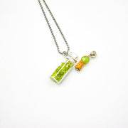 Gift Box - Crystal Bottle (Green Calcite) + Purify Oil Blend V760-GBAJ - 21
