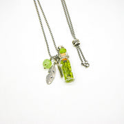 Gift Box - Crystal Bottle (Green Calcite) + Purify Oil Blend V760-GBAJ - 21