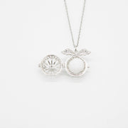 Gift Box - Angel Ball White Gold Aroma Necklace + Purify Oil Blend V760-GBAJ - 28