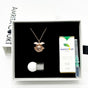 Gift Box - Angel Ball Rose Gold Aroma Necklace + Purify Oil Blend V760-GBAJ - 29