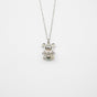 Gift Box - Bear White Gold Aroma Necklace + Purify Oil Blend V760-GBAJ - 32