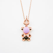 Gift Box - Bear Rose Gold Aroma Necklace + Purify Oil Blend V760-GBAJ - 33