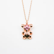 Gift Box - Bear Rose Gold Aroma Necklace + Purify Oil Blend V760-GBAJ - 33