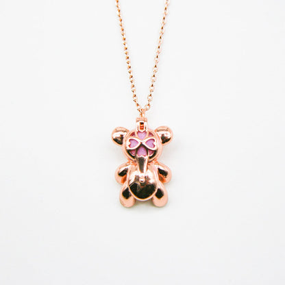 Gift Box - Bear Rose Gold Aroma Necklace + Purify Oil Blend V760-GBAJ - 33