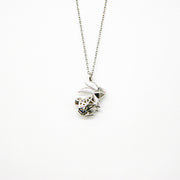 Gift Box - Rabbit White Gold Aroma Necklace + Purify Oil Blend V760-GBAJ - 34