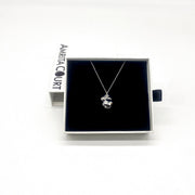Gift Box - Rabbit White Gold Aroma Necklace + Purify Oil Blend V760-GBAJ - 34