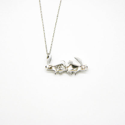 Gift Box - Rabbit White Gold Aroma Necklace + Purify Oil Blend V760-GBAJ - 34