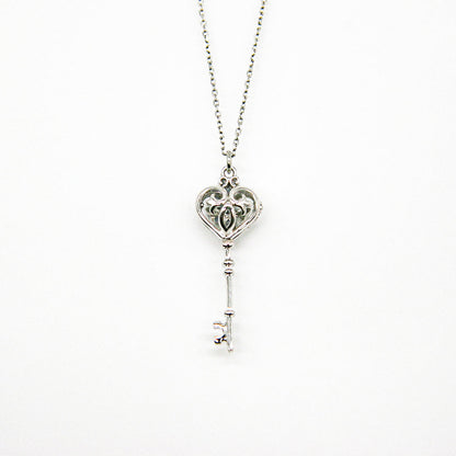 Gift Box - Key White Gold Aroma Necklace + Purify Oil Blend V760-GBAJ - 38