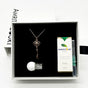Gift Box - Key Rose Gold Aroma Necklace + Purify Oil Blend V760-GBAJ - 39