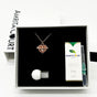 Gift Box - Love Heart Rose Gold Aroma Necklace + Purify Oil Blend V760-GBAJ - 41