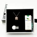 Gift Box - Chest Rose Gold Aroma Necklace + Purify Oil Blend V760-GBAJ - 43