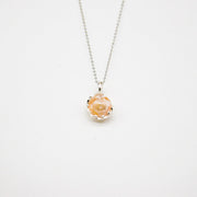 Gift Box - Aroma Necklace White Gold - Planet Nebula Nova (Pink) + Purify Oil Blend V760-GBAJ - 7