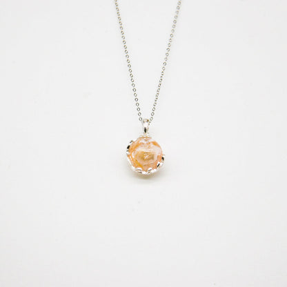 Gift Box - Aroma Necklace White Gold - Planet Nebula Nova (Pink) + Purify Oil Blend V760-GBAJ - 7