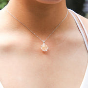 Gift Box - Aroma Necklace White Gold - Planet Nebula Nova (Pink) + Purify Oil Blend V760-GBAJ - 7