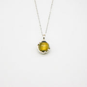 Gift Box - Aroma Necklace White Gold - Planet Stellar Midnight (Golden dark blue) + Purify Oil Blend V760-GBAJ - 9