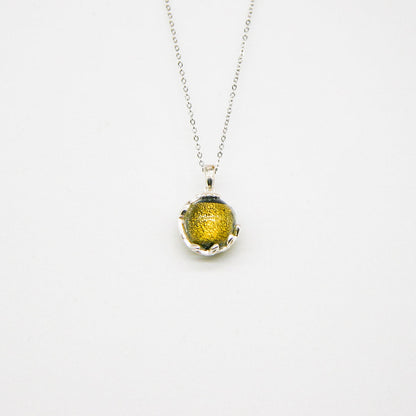 Gift Box - Aroma Necklace White Gold - Planet Stellar Midnight (Golden dark blue) + Purify Oil Blend V760-GBAJ - 9