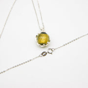 Gift Box - Aroma Necklace White Gold - Planet Stellar Midnight (Golden dark blue) + Purify Oil Blend V760-GBAJ - 9