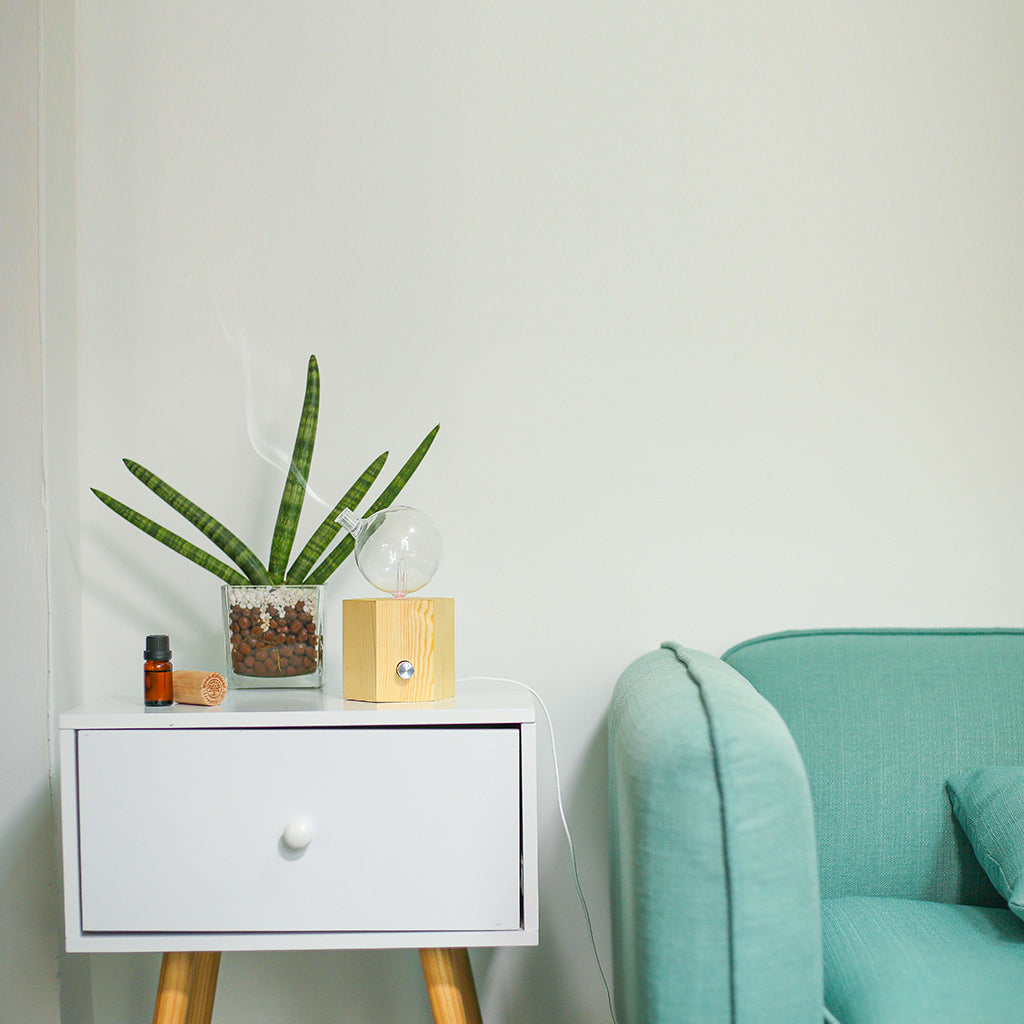 Geometry Hexagon Nebuliser - Waterless Diffuser | Essential oil Burner | Aromatherapy| Home Fragrance V760-N-12H