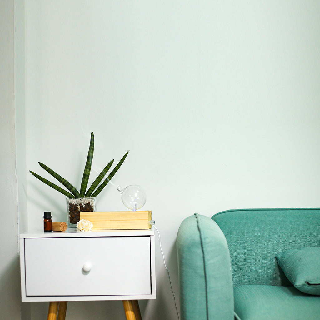 Geometry Oblong Nebuliser - Waterless Diffuser | Essential oil Burner | Aromatherapy| Home Fragrance V760-N-15O