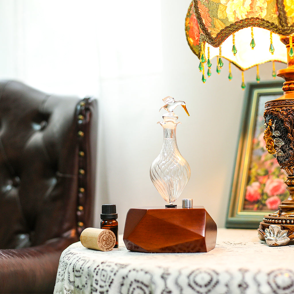 Diamond Bird Nebuliser - Waterless Diffuser | Essential oil Burner | Aromatherapy| Home Fragrance V760-N-22DB