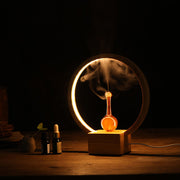 LUNA (Nebuliser+Ringlight) - Waterless Diffuser | Essential oil Burner | Aromatherapy| Home Fragrance V760-N-4